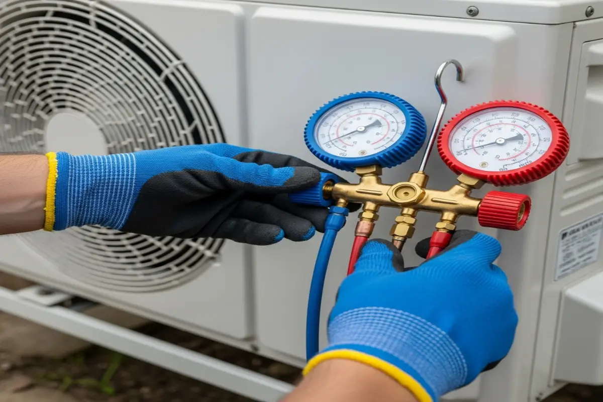  نشانه های کمبود شارژ کولرگازی